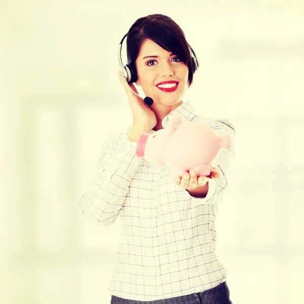 Joven mujer de negocios — Foto de Stock