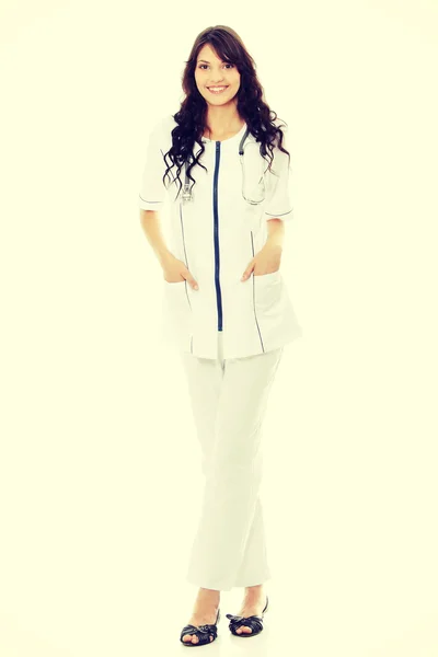 Young female doctor or nurse — Stock Photo, Image