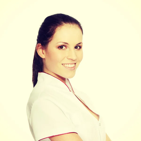 Young female doctor or nurse — Stock Photo, Image