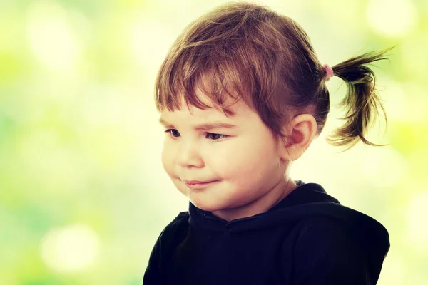Portrait of a 2 year old girl — Stock Photo, Image