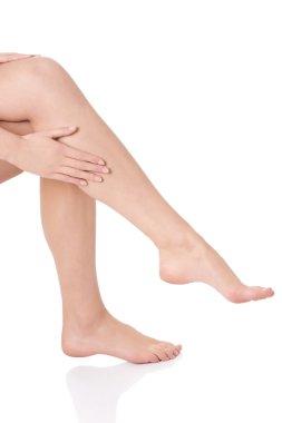 güzel traş ve pürüzsüz bacaklar.