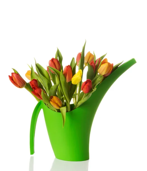 Bouquet di tulipani vivi freschi . — Foto Stock