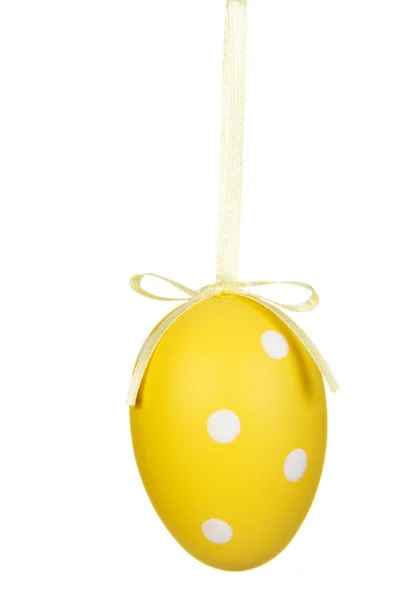 Один отдельно Пасхальное яйцо Handng, украшение . — стоковое фото