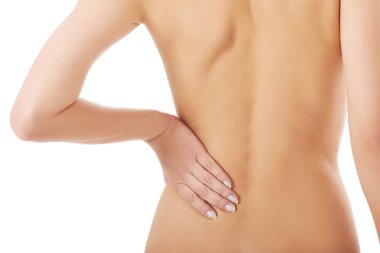 kadın onu geri dokunuyor.