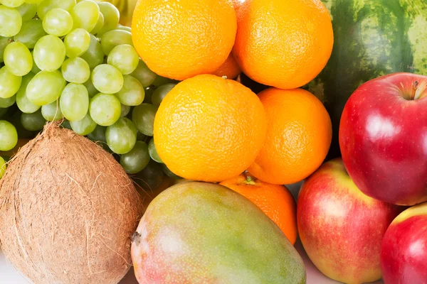Primer plano de las frutas frescas . — Foto de Stock