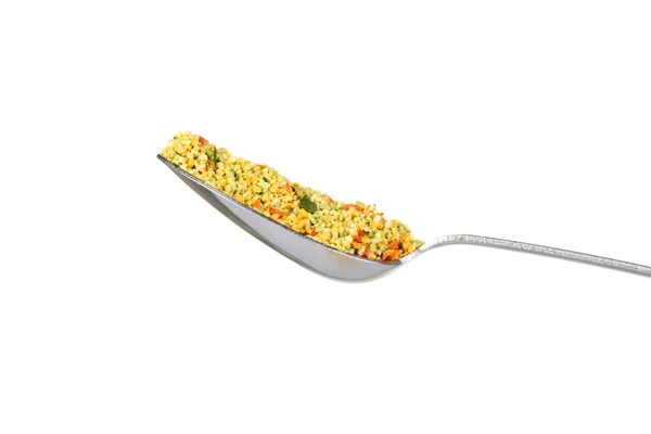 Spoon with spices. — Stock Photo, Image