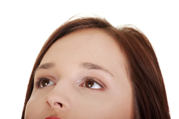 Young woman's face — Stock Photo, Image