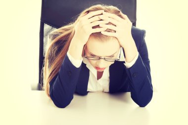 üzücü bir iş kadını