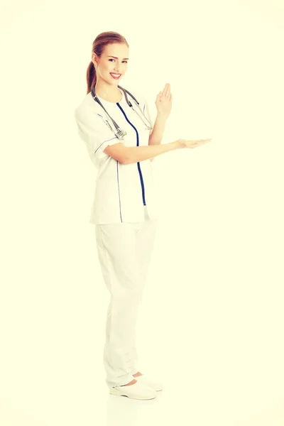 Doctor or nurse — Stock Photo, Image