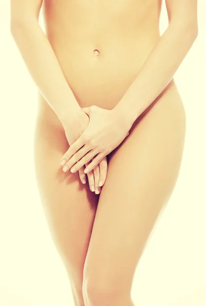Vacker kvinnas nakna kropp. — Stockfoto