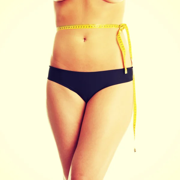 Slim kobieta — Zdjęcie stockowe