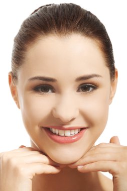 Güzel spa kadını.