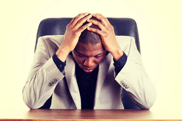 Triste, cansado o deprimido hombre de negocios —  Fotos de Stock