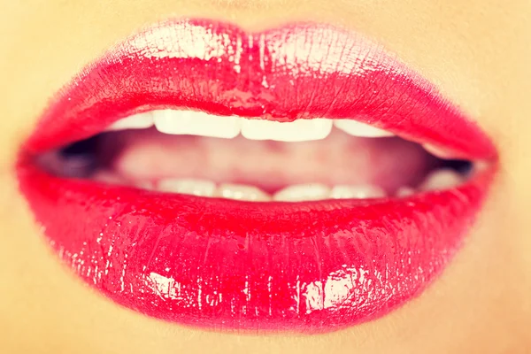 美しい唇 — ストック写真