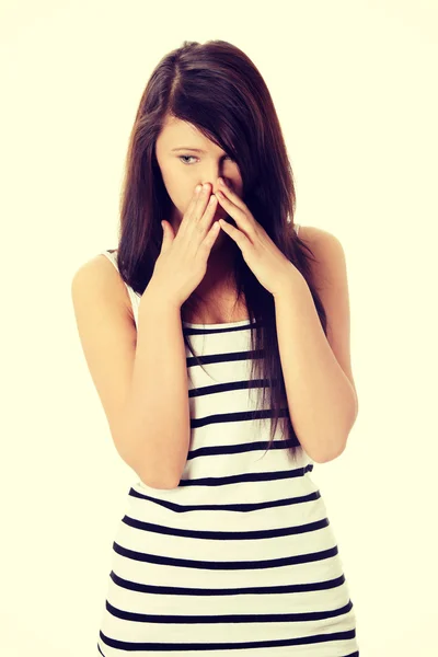 Vrouw met depressie — Stockfoto