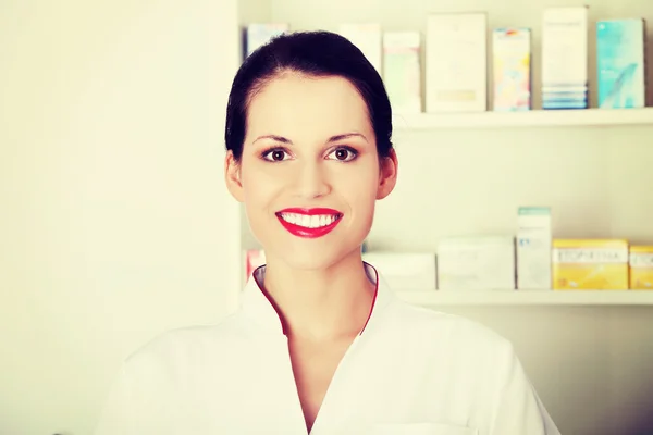 Druggist woman. — Stock Photo, Image