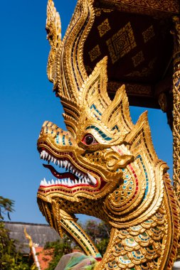 Naga wat phra singh, chiang mai, Tayland