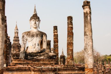 Buda içinde sukhothai, thailand