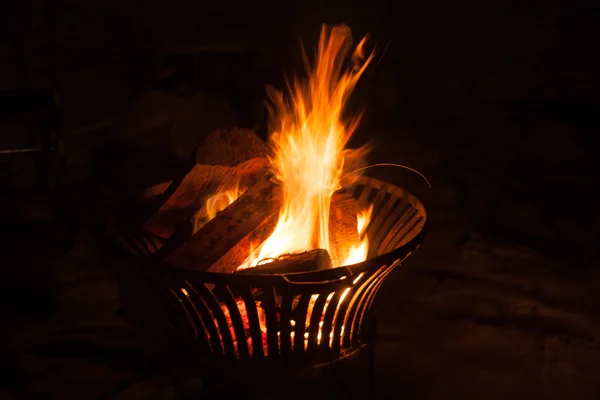 Cesta de fuego — Foto de Stock