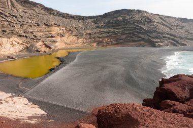 Charco de los clicos, lanzarote, spanien, İspanya