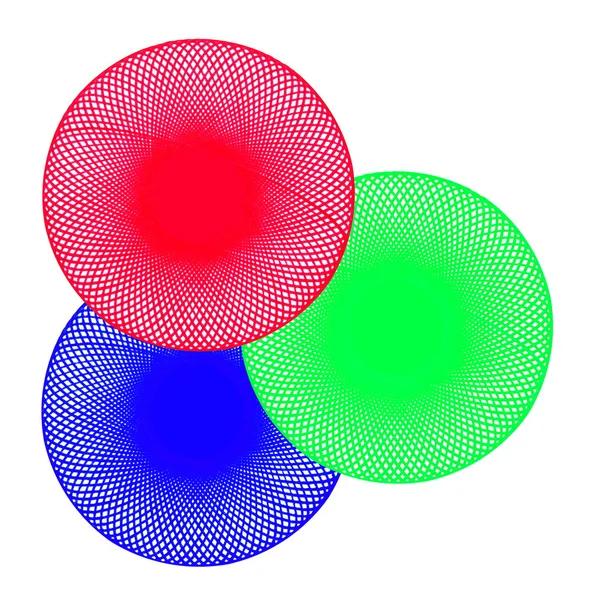 Пространство и пиксели RGB — стоковое фото
