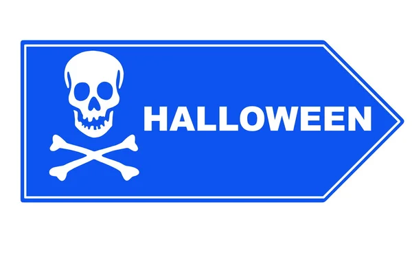 Signpost halloween — Stock Photo, Image