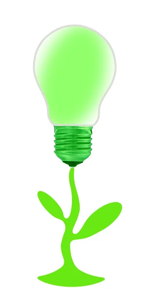 Future for green energy farm — Stock Photo, Image