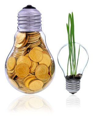 iş, yenilenebilir enerji kaynaklarının yaratıcı sembolü