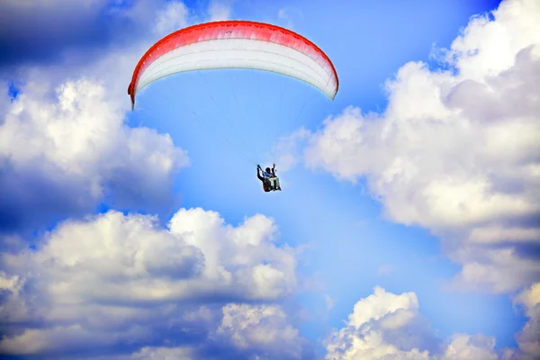 Sky paragliding — Stock Photo, Image