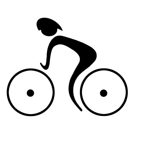 Recreación y el deporte ciclismo — Stockfoto