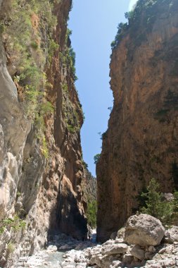 Samiriye gorge, crete, Yunanistan