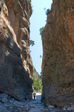 Samiriye gorge, crete, Yunanistan