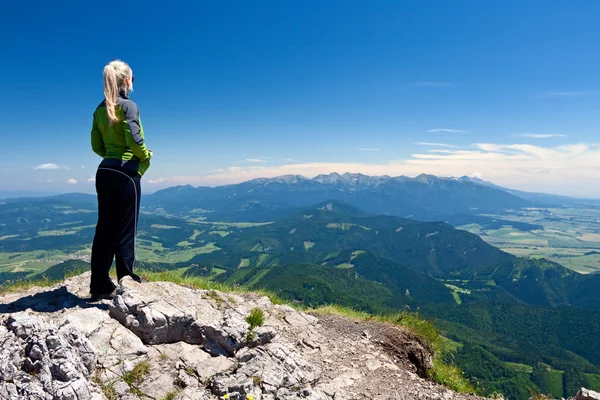 Pohled z Veľký chocz, Slovensko — Stock fotografie