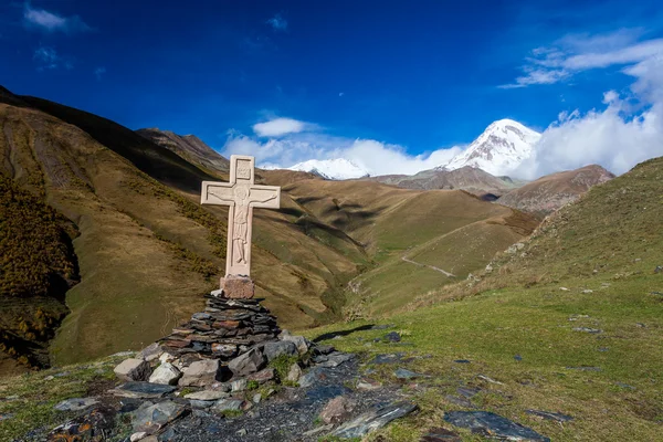 卡兹别克山 — 图库照片