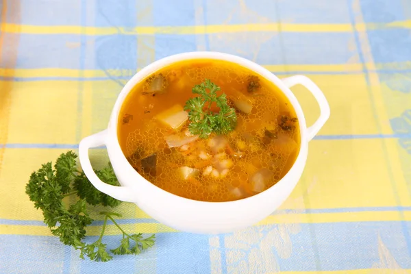 Огурцовый суп — стоковое фото