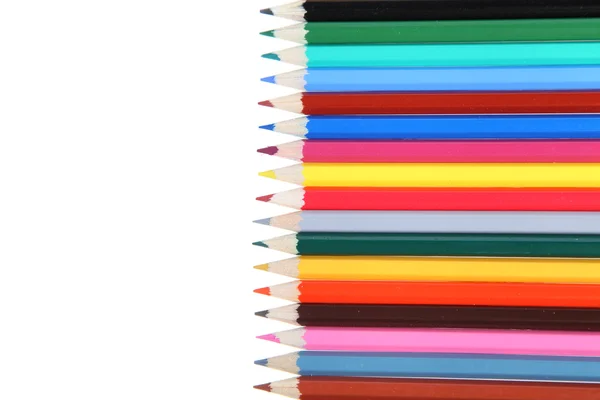 Crayons de plusieurs couleurs — Photo