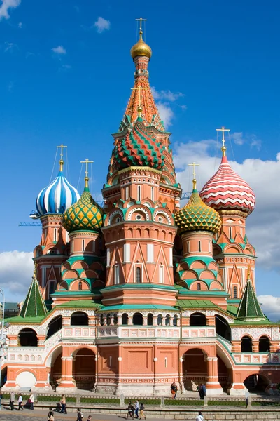 Intercession Cathedral at Red Square. — Stock Photo, Image