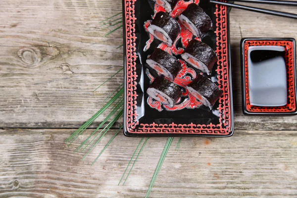 Sushi with a salmon — Stock Photo, Image