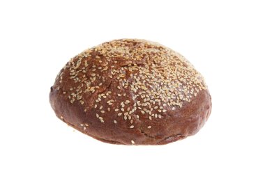 Susam ile yuvarlak ekmek