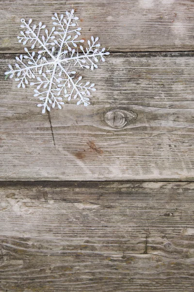 Flocons de neige de Noël — Photo