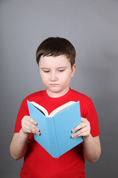 Boy with a book 