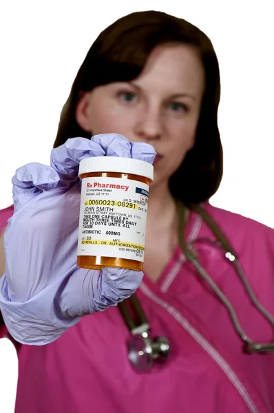 Bottle of Prescription Pills — Stock Photo, Image