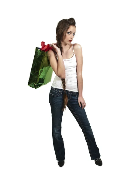 Woman Shopping Bags — Stock Photo, Image