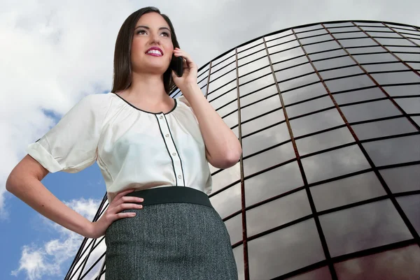 Woman on the Phone — Stock Photo, Image