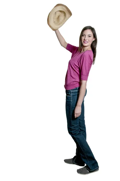 Cowgirl. — Fotografia de Stock