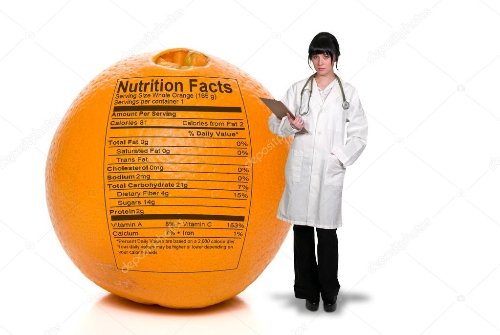 Doctor and Orange Nutrition Facts