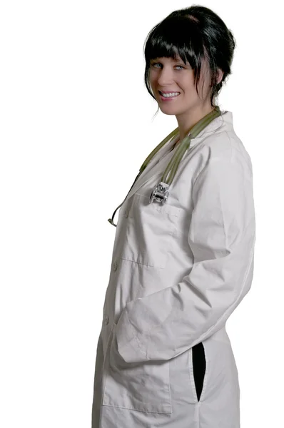 Kvinnlig läkare — Stockfoto