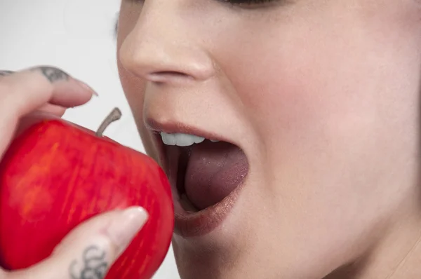 Pomme rouge délicieuse — Photo