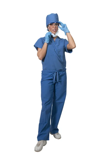 Beautiful Woman Surgeon — Stock Photo, Image