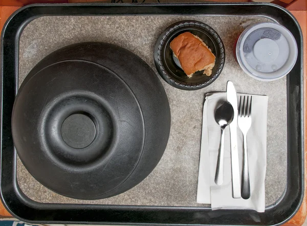 Comida del paciente — Foto de Stock